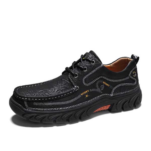 Neue Herren Freizeitschuhe wasserdicht rutschfest Wanderschuhe Lederschuhe