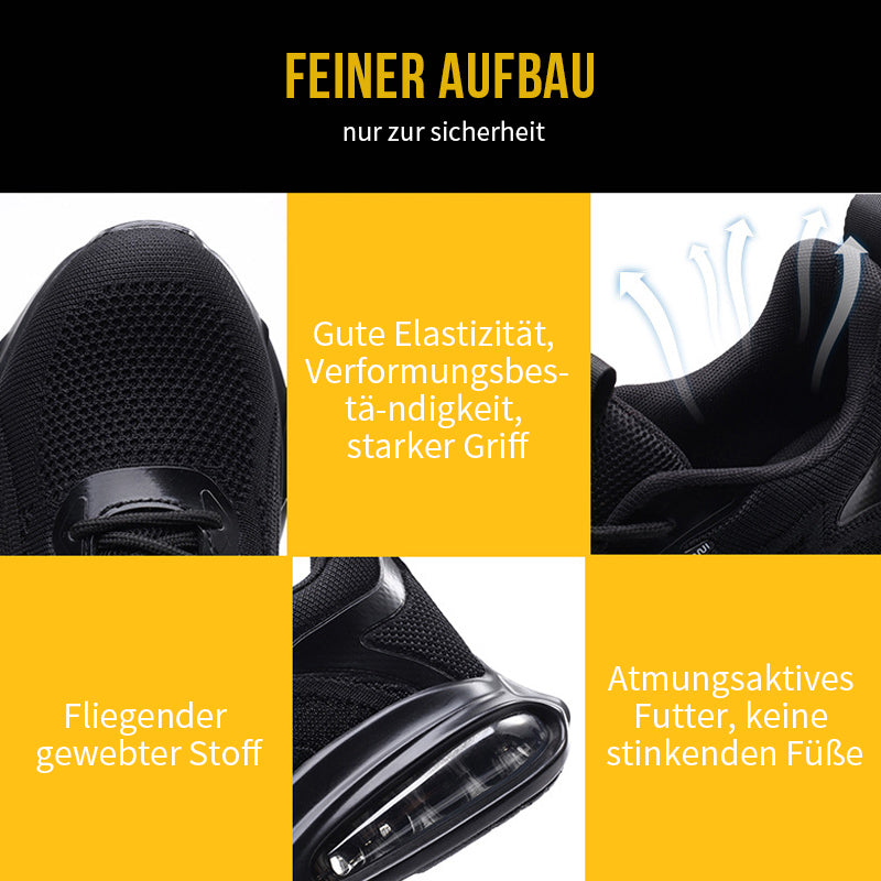 FansGemacht Ultraleichte atmungsaktive modische Sicherheitsschuhe