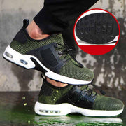 Atmungs Arbeit Arbeit Schuhe Stahl Kappe Kappe Auswirkungen-beständig Industrielle Sicherheit Schuhe