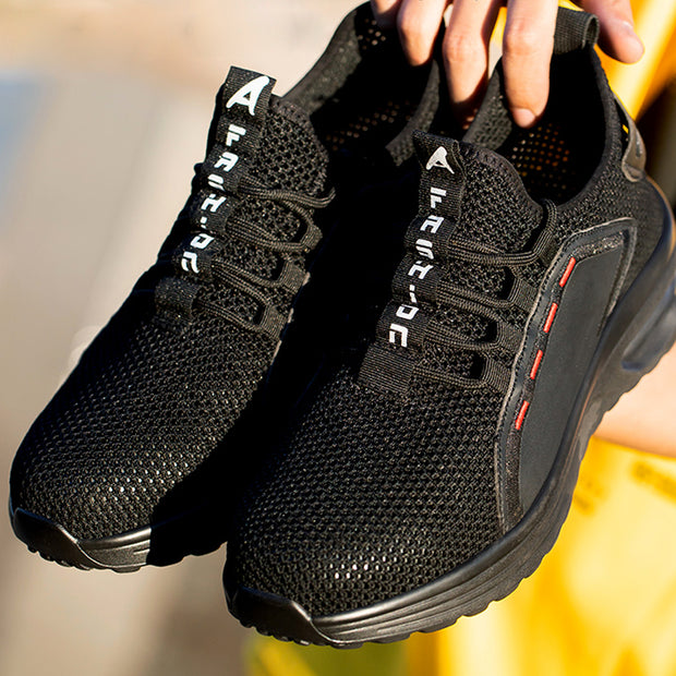 fansgemacht Sommer ultraleichte atmungsaktive Mode Schutzschuhe