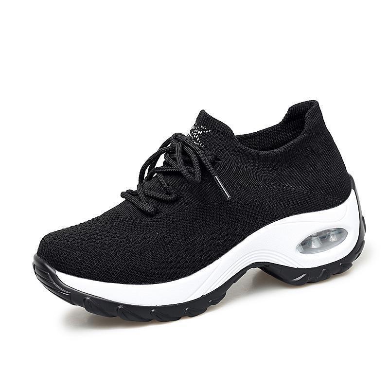 Women's Flying Woven Non-slip Breathable Comfortable  Shoes