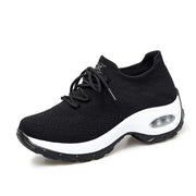 Women's Flying Woven Non-slip Breathable Comfortable  Shoes