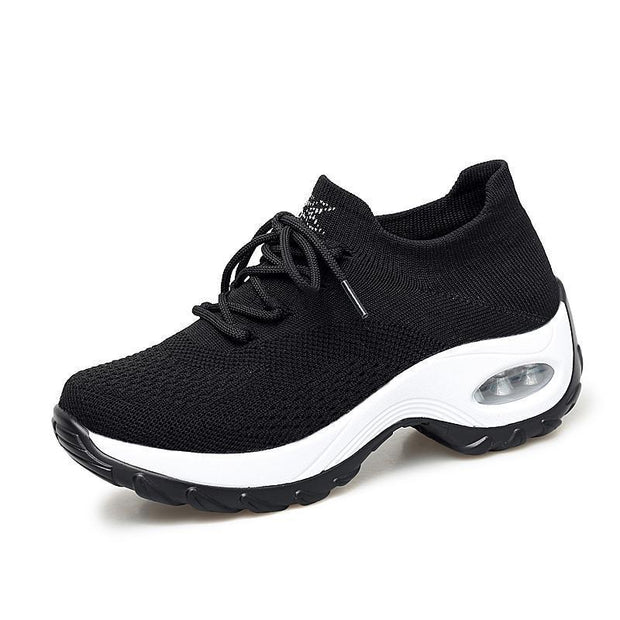 Women's Flying Woven Non-slip Breathable Comfortable  Shoes