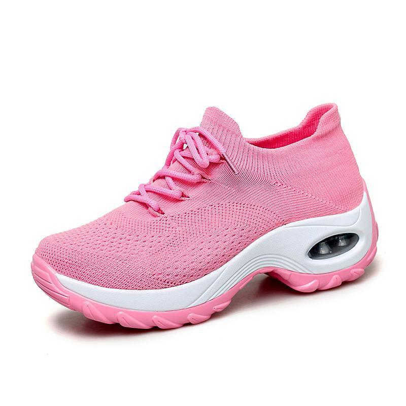 Women's Flying Woven Non-slip Breathable Comfortable  Shoes