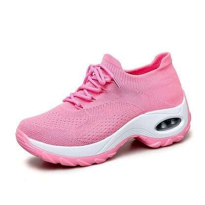 Women's Flying Woven Non-slip Breathable Comfortable  Shoes