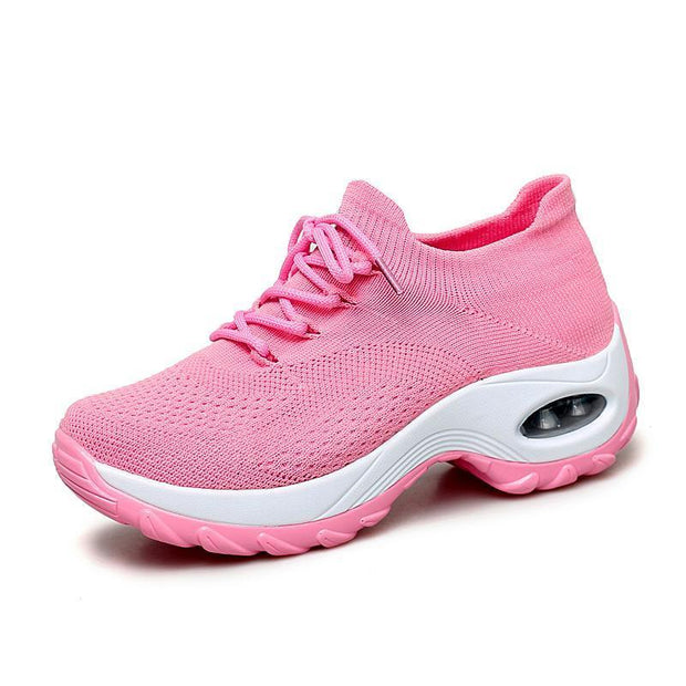 Women's Flying Woven Non-slip Breathable Comfortable  Shoes