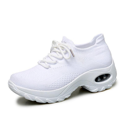 Women's Flying Woven Non-slip Breathable Comfortable  Shoes
