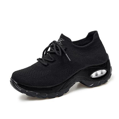 Women's Flying Woven Non-slip Breathable Comfortable  Shoes