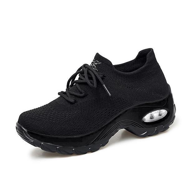 Women's Flying Woven Non-slip Breathable Comfortable  Shoes