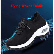 Women's Flying Woven Non-slip Breathable Comfortable  Shoes