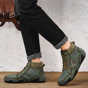 FansGemacht New Style Casual plus Baumwollschnürstiefel für Herren
