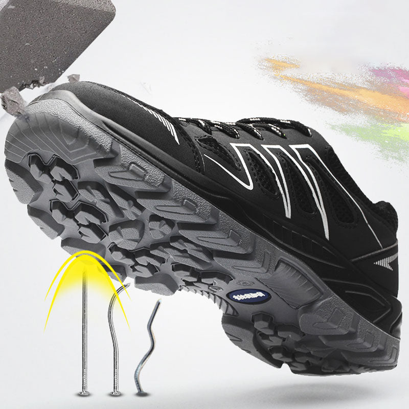 Männer Stahl Kappe Outdoor Arbeits Schuhe Casual Schutz Schuhe