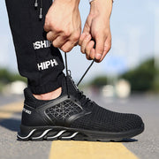 FansGemacht Outdoor Männer Anti-slip Deodorant Stahl Punktion Beweis Schuhe