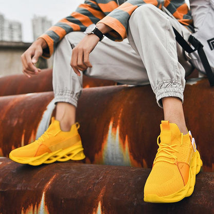 FansGemacht Modische, leichte und atmungsaktive Mesh-Laufschuhe