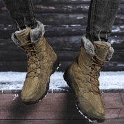 FansGemacht Herren Martin Stiefel Lässige High-Top Warme Schneestiefel