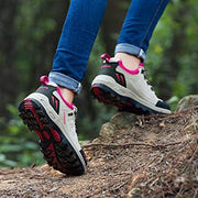 Skurab Wanderschuhe Trekking Schuhe Herren Damen Sports Outdoor Hiking Sneaker Armee Grün Blau Schwarz Grau 36-48