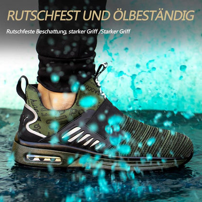 fansgemacht Leichte Anti-Smashing Anti-Pannen Sicherheitsschuhe