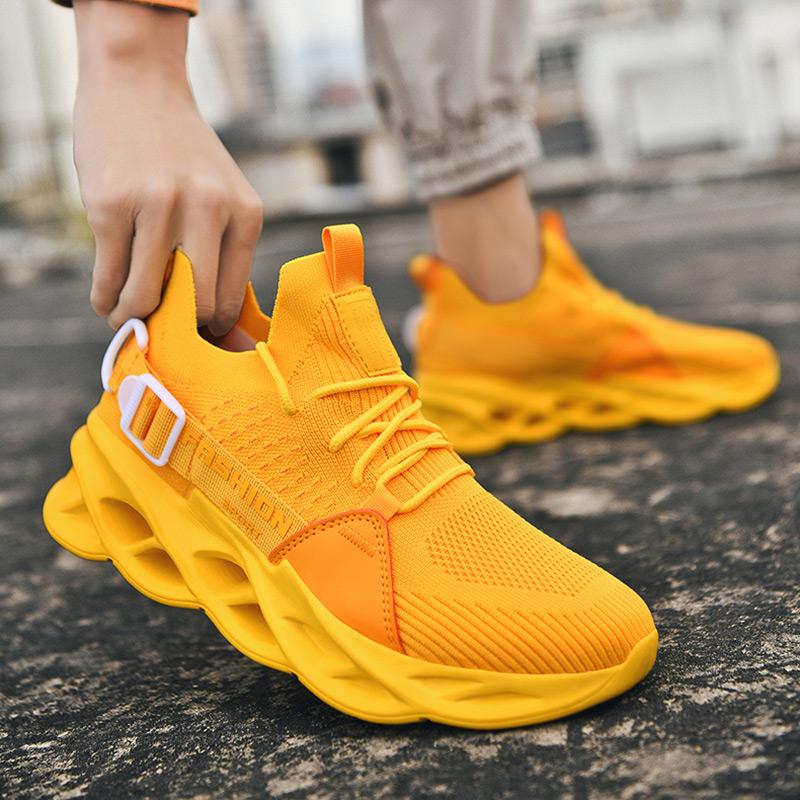 FansGemacht Modische, leichte und atmungsaktive Mesh-Laufschuhe
