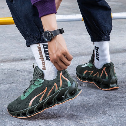 Damen Lindern Fußschmerzen Perfekte Wanderschuhe - Armeegrün