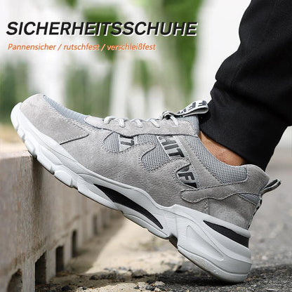 fansgemacht Herren-Sicherheitsschuhe gegen Smash und Pannenschutz