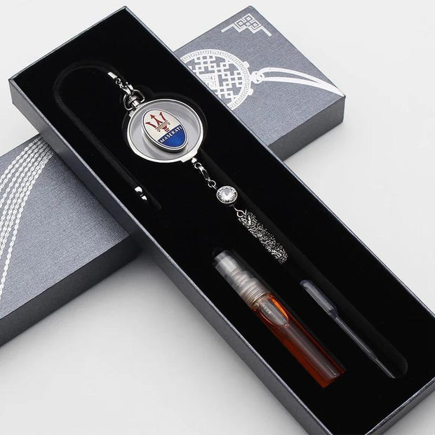 FIZZ Auto-Parfümflasche Auto Diffusor DIY LOGO ein