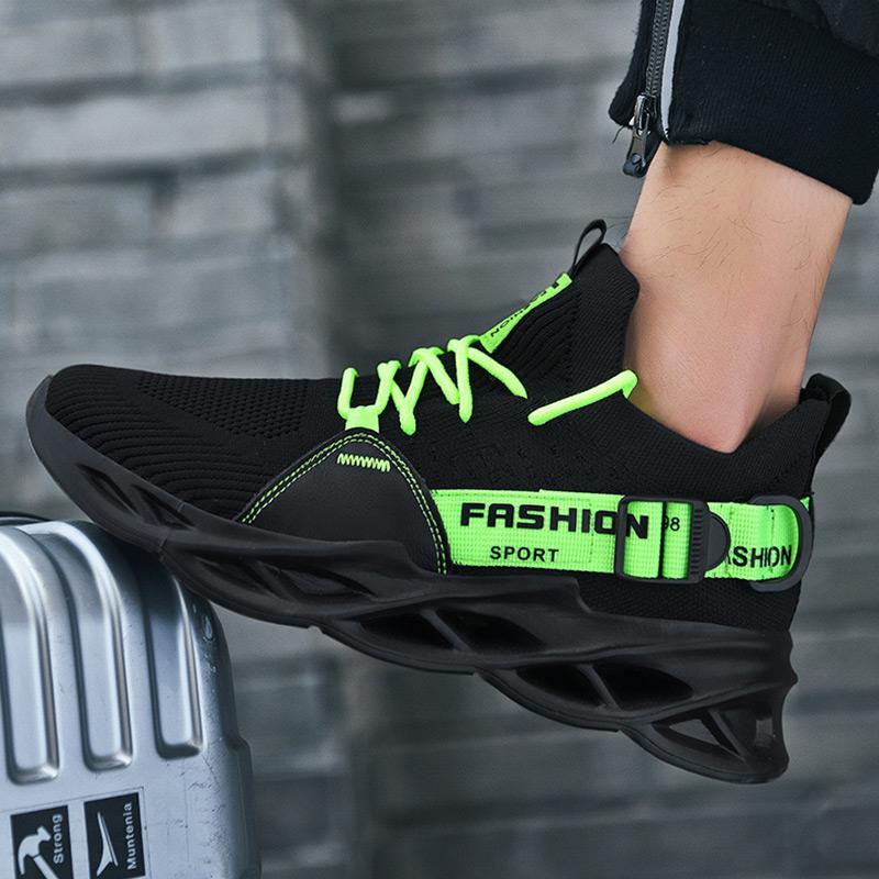 FansGemacht Modische, leichte und atmungsaktive Mesh-Laufschuhe