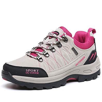 Skurab Wanderschuhe Trekking Schuhe Herren Damen Sports Outdoor Hiking Sneaker Armee Grün Blau Schwarz Grau 36-48