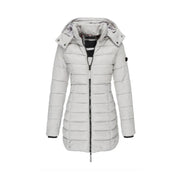 FansGemacht Gesteppte Damen-Daunenjacke™