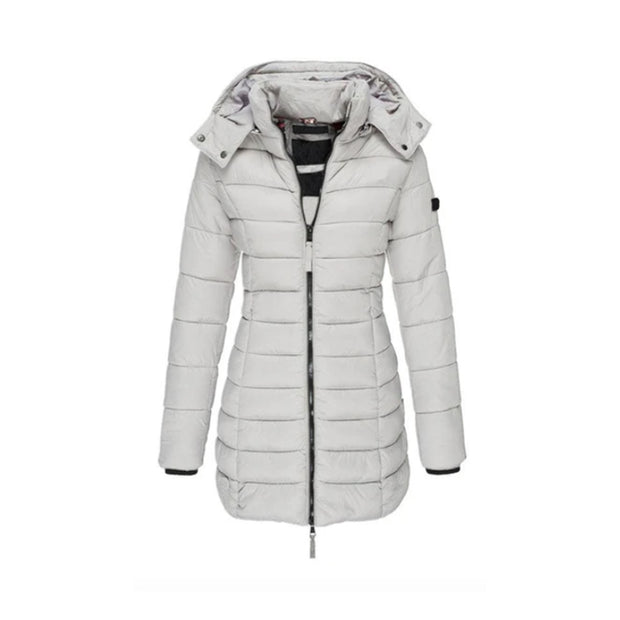 FansGemacht Gesteppte Damen-Daunenjacke™