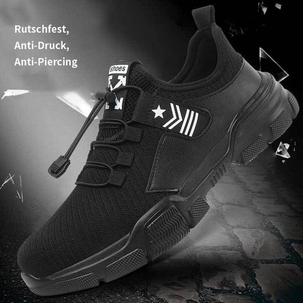 FansGemacht Stiefel Für Männer Anti-Smashing Schutz Bau Sicherheit Arbeit Turnschuhe