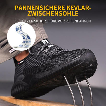 FansGemacht Isolierte, rutschfeste und pannensichere Arbeitsschuhe