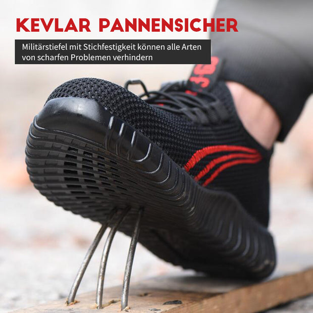 FansGemacht Leichte unzerstörbare Sicherheitsschuhe