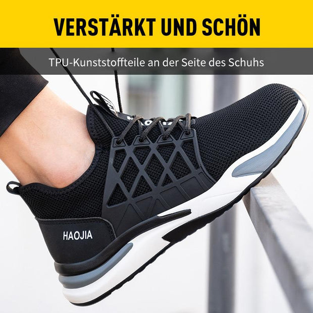 Fansgemacht Modische leichte stoßdämpfende Arbeitssicherheitsschuhe