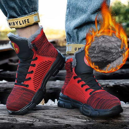 fansgemacht Neuer verschleißfester Arbeitsschutzschuh gegen Zertrümmern
