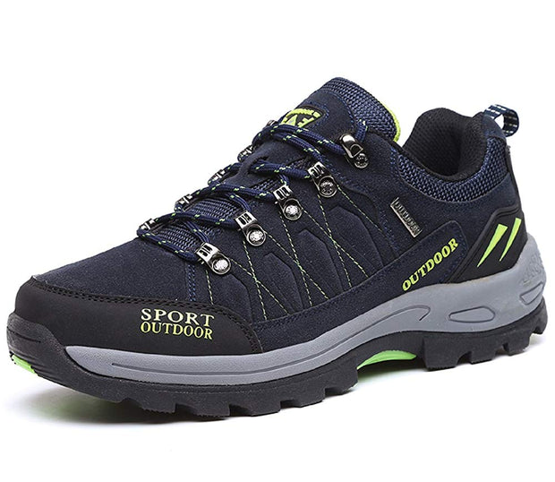 Skurab Wanderschuhe Trekking Schuhe Herren Damen Sports Outdoor Hiking Sneaker Armee Grün Blau Schwarz Grau 36-48