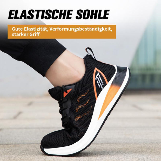 FansGemacht Sommer neue leichte, atmungsaktive, abriebfeste, rutschfeste Sicherheitsschuhe