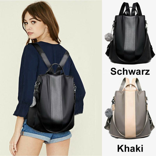 FANSGEMACHT Antidiebstahle Doppelschultertasche