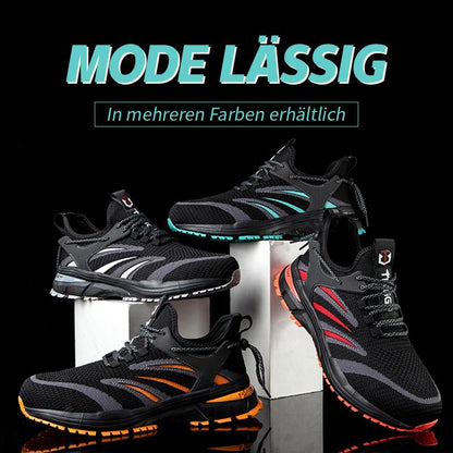 FansGemacht Superleichte atmungsaktive rutschfeste Schutzschuhe Arbeitsschuhe