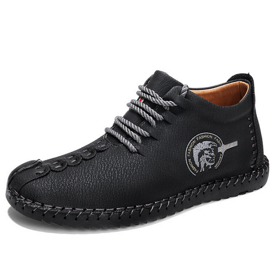 FansGemacht Männer Winter Stiefeletten Anti-Rutsch Leichte  Booties