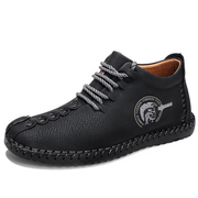 FansGemacht Männer Winter Stiefeletten Anti-Rutsch Leichte  Booties