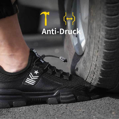 FansGemacht Stiefel Für Männer Anti-Smashing Schutz Bau Sicherheit Arbeit Turnschuhe