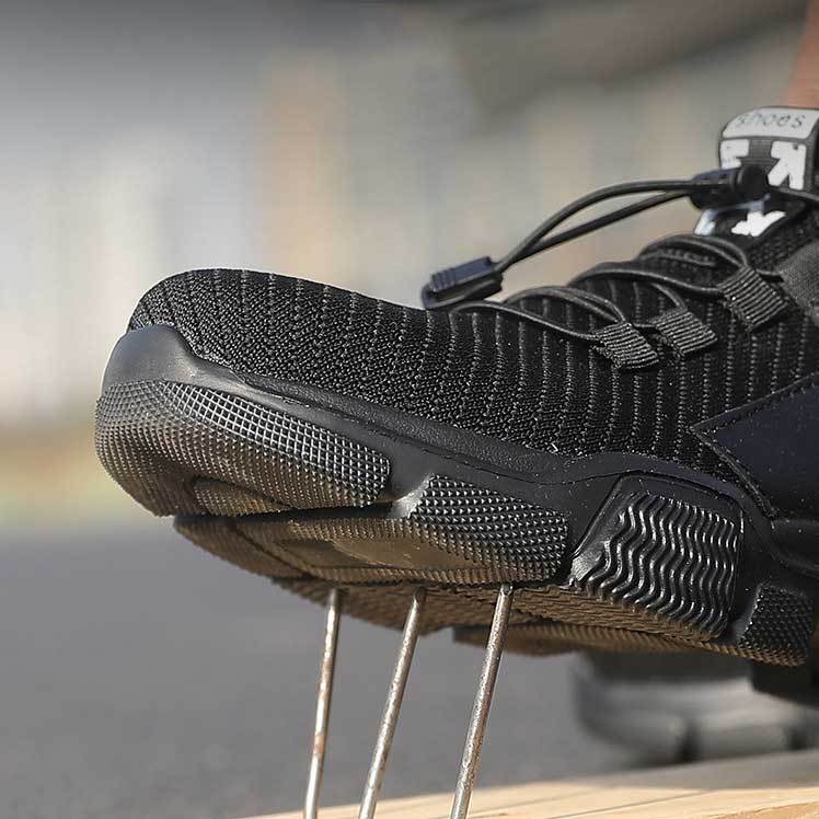 FansGemacht Stiefel Für Männer Anti-Smashing Schutz Bau Sicherheit Arbeit Turnschuhe