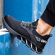 FansGemacht Modische atmungsaktive Anti-Smashing-Sportschutzschuhe