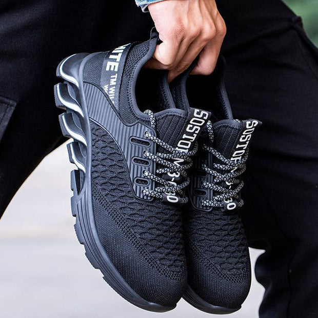 FansGemacht Modische atmungsaktive Anti-Smashing-Sportschutzschuhe