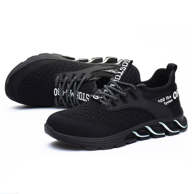 FansGemacht Modische atmungsaktive Anti-Smashing-Sportschutzschuhe