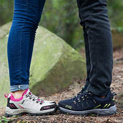 Skurab Wanderschuhe Trekking Schuhe Herren Damen Sports Outdoor Hiking Sneaker Armee Grün Blau Schwarz Grau 36-48