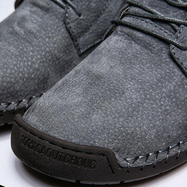 fansgemacht Winter-High-Top-Herren plus samtwarme Martin-Stiefel