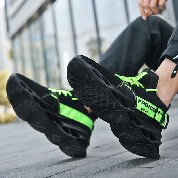 FansGemacht Modische, leichte und atmungsaktive Mesh-Laufschuhe