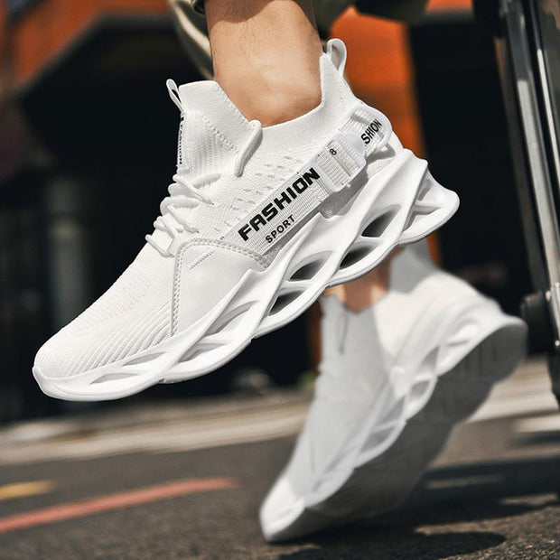 FansGemacht Modische, leichte und atmungsaktive Mesh-Laufschuhe