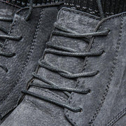 fansgemacht Winter-High-Top-Herren plus samtwarme Martin-Stiefel